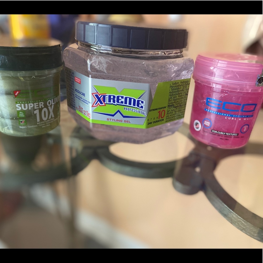 Eco and Wetline Xtreme Styling Gel Package